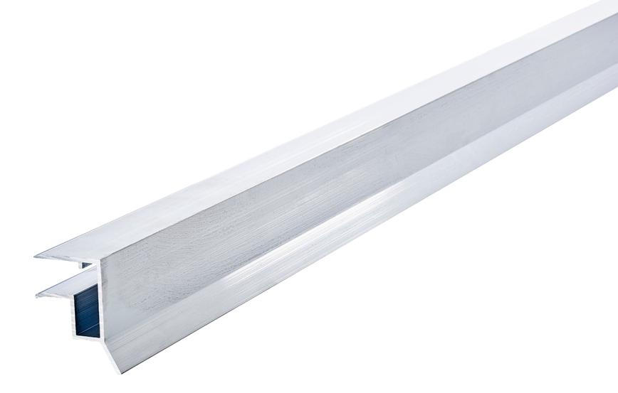 Alu vandnæseprofil til 10 mm, 2205 mm